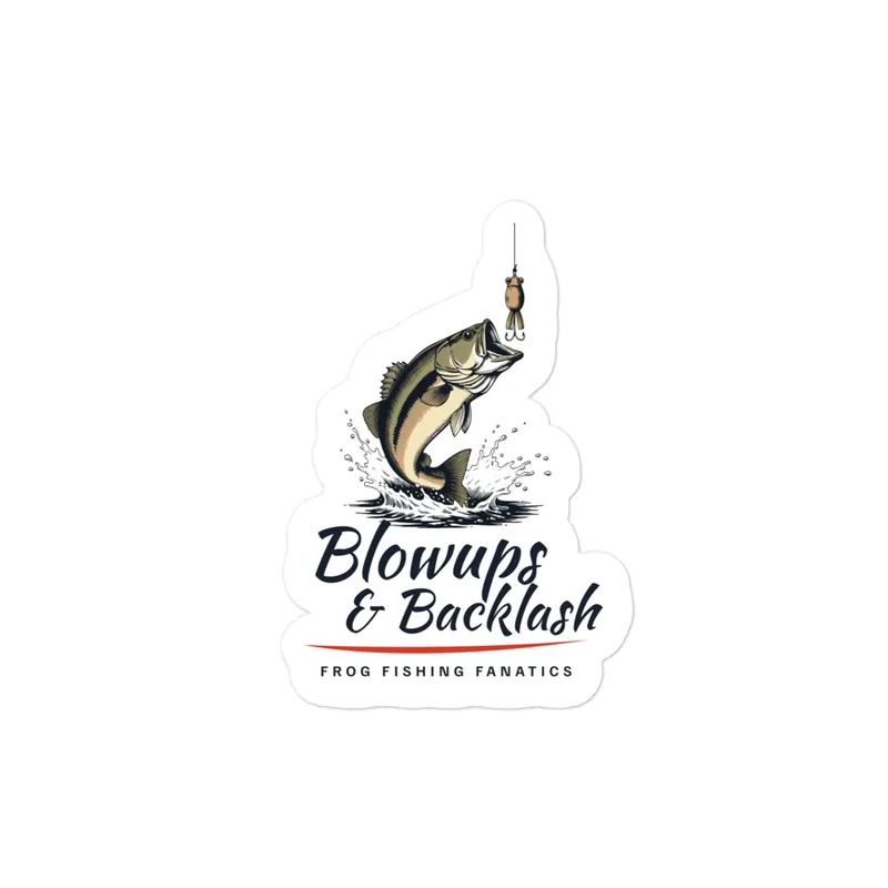 Blowup Sticker in White